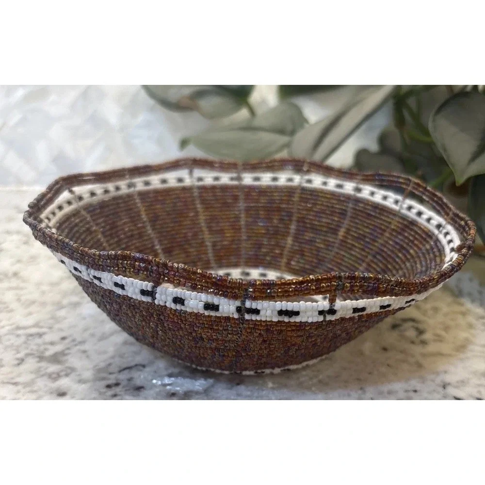 Beautiful Hand Crafted African Beaded Small 7